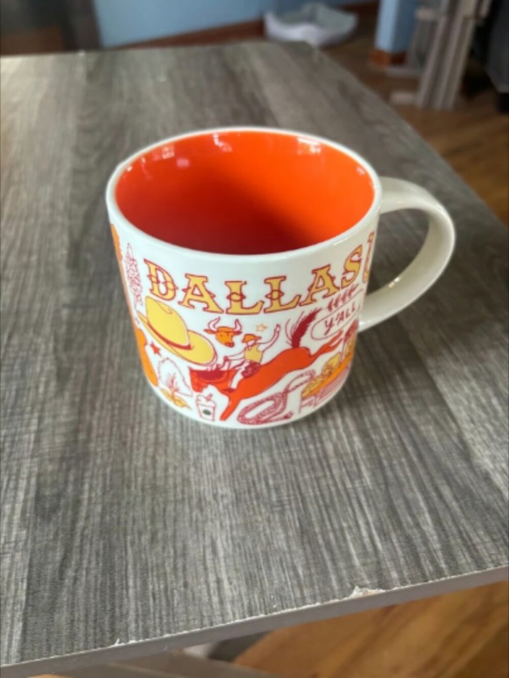 Starbucks Bigger 'N Dallas Texas Been There Series Ceramic 14 oz. Coffee Mug